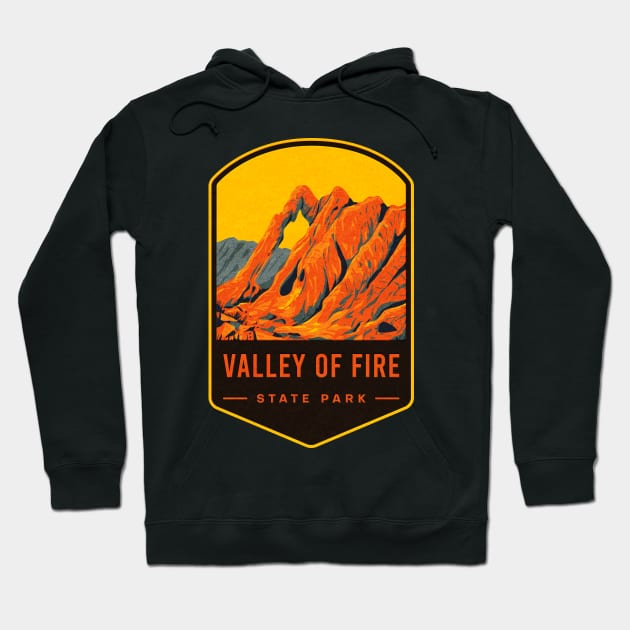 Valley Of Fire State Park Hoodie by JordanHolmes